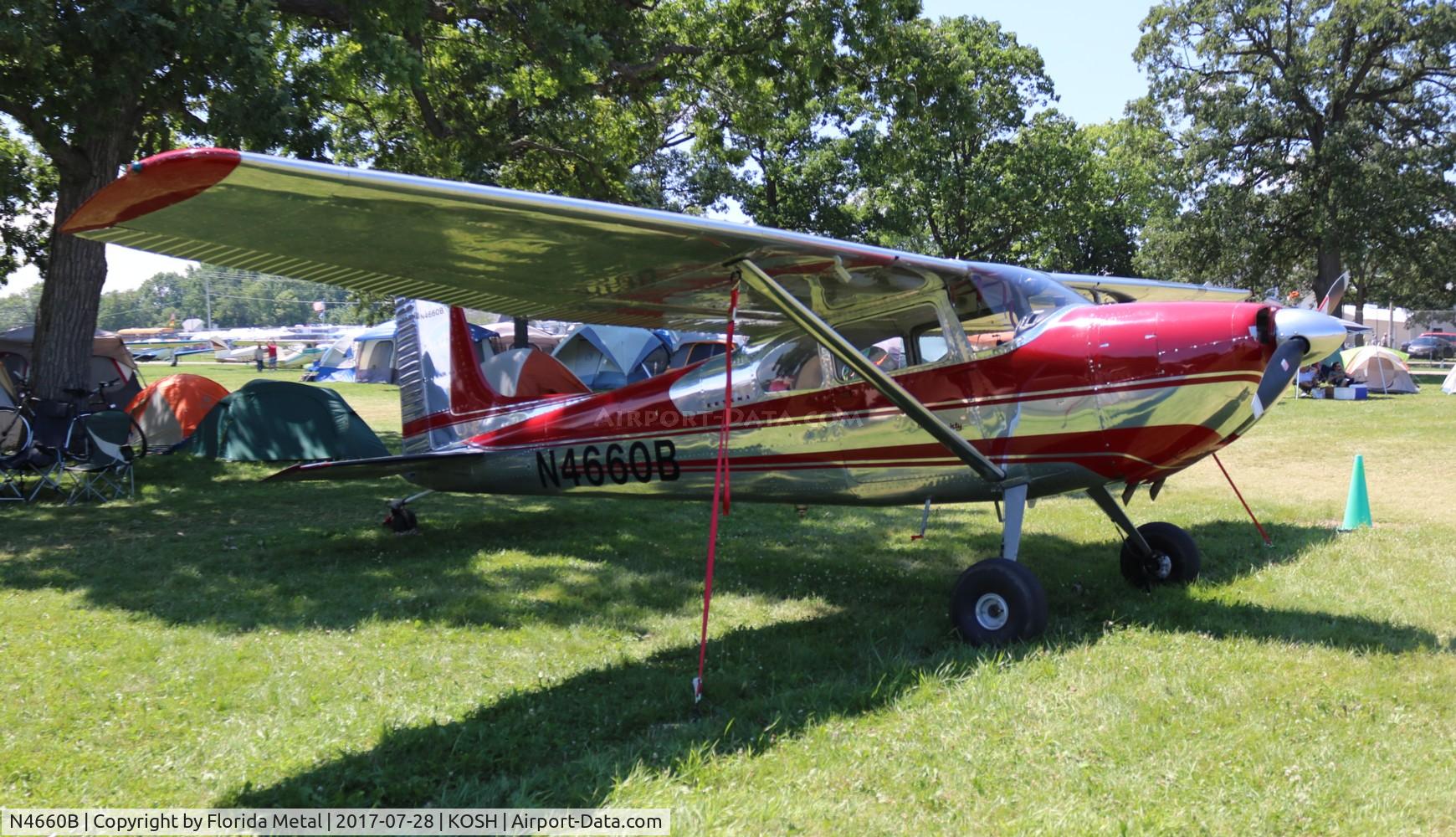 N4660B, 1955 Cessna 180 C/N 31558, EAA OSH 2017