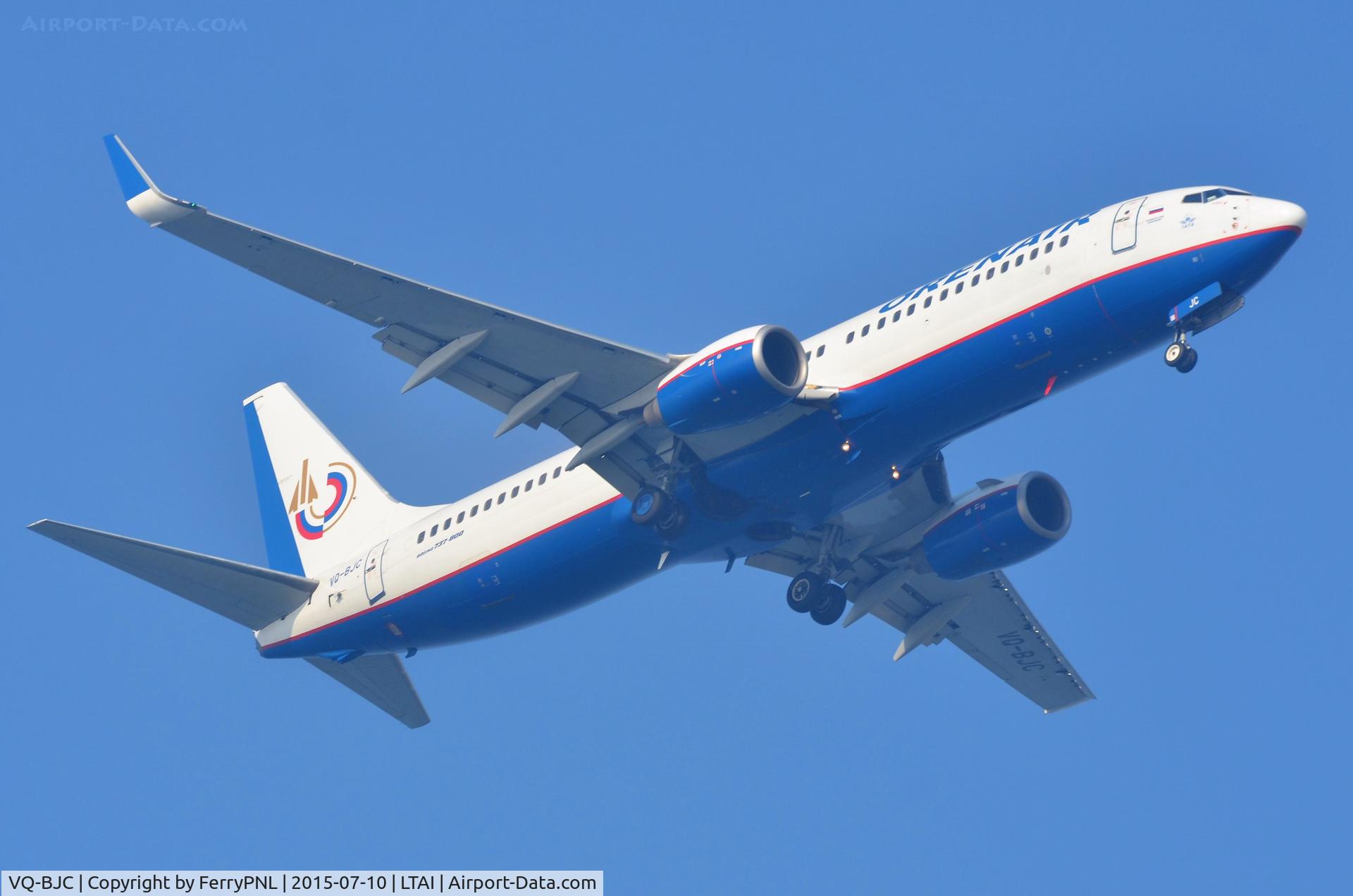 VQ-BJC, 2000 Boeing 737-8K5 C/N 27992, Orenair B738