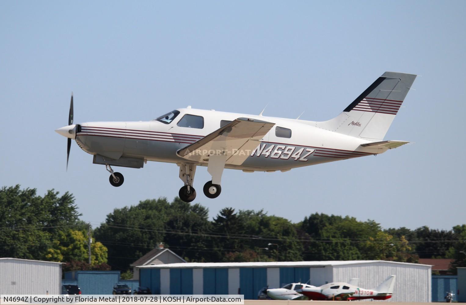 N4694Z, 1988 Piper PA-46-310P Malibu C/N 4608115, EAA OSH 2018
