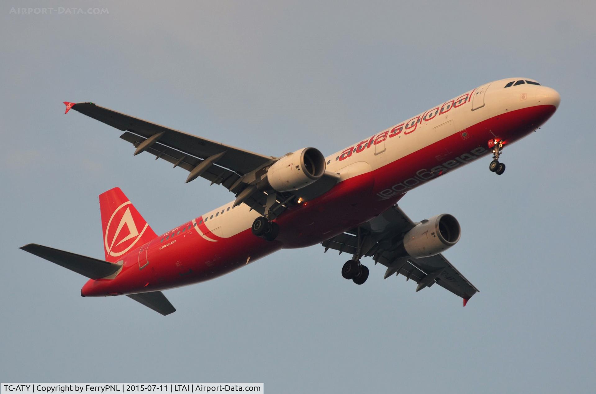 TC-ATY, 1998 Airbus 321-200 C/N 808, Atlas Global A321
