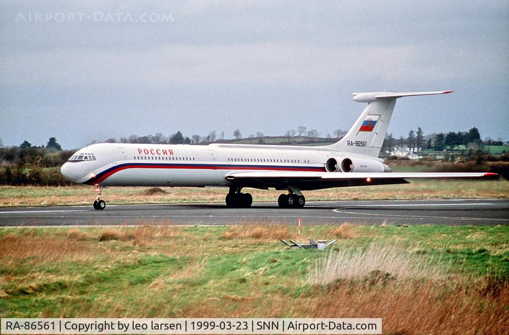 RA-86561, 1992 Ilyushin Il-62M C/N 4154842, Shannon 23.3.1999