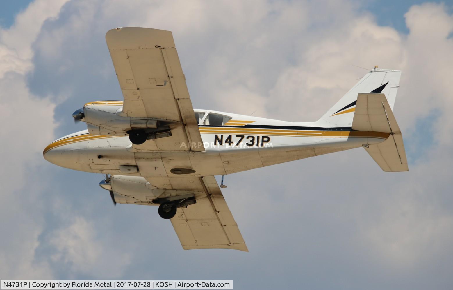 N4731P, 1960 Piper PA-23-250 Apache C/N 27-261, EAA OSH 2017
