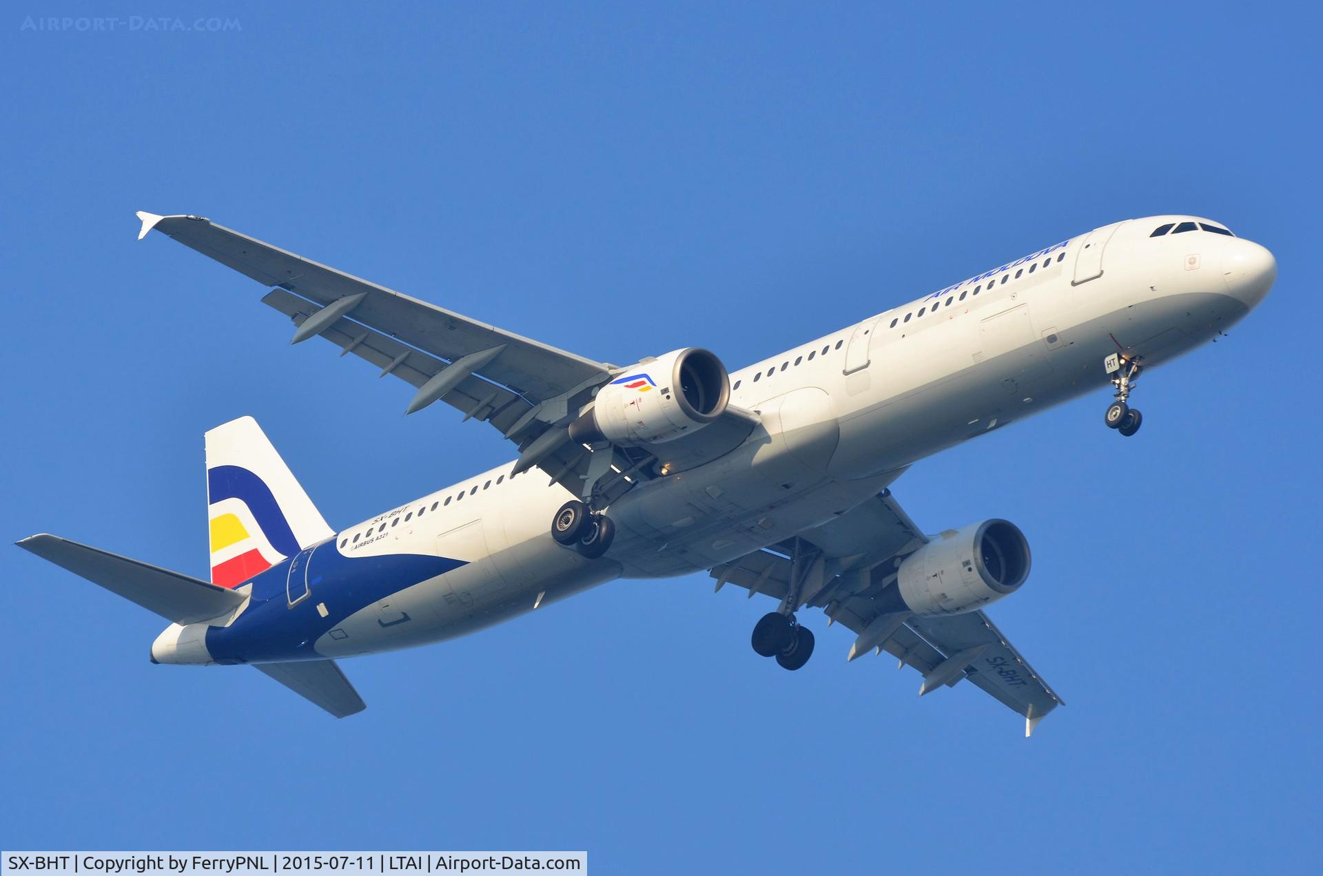 SX-BHT, 1997 Airbus A321-211 C/N 666, Air Moldova A321