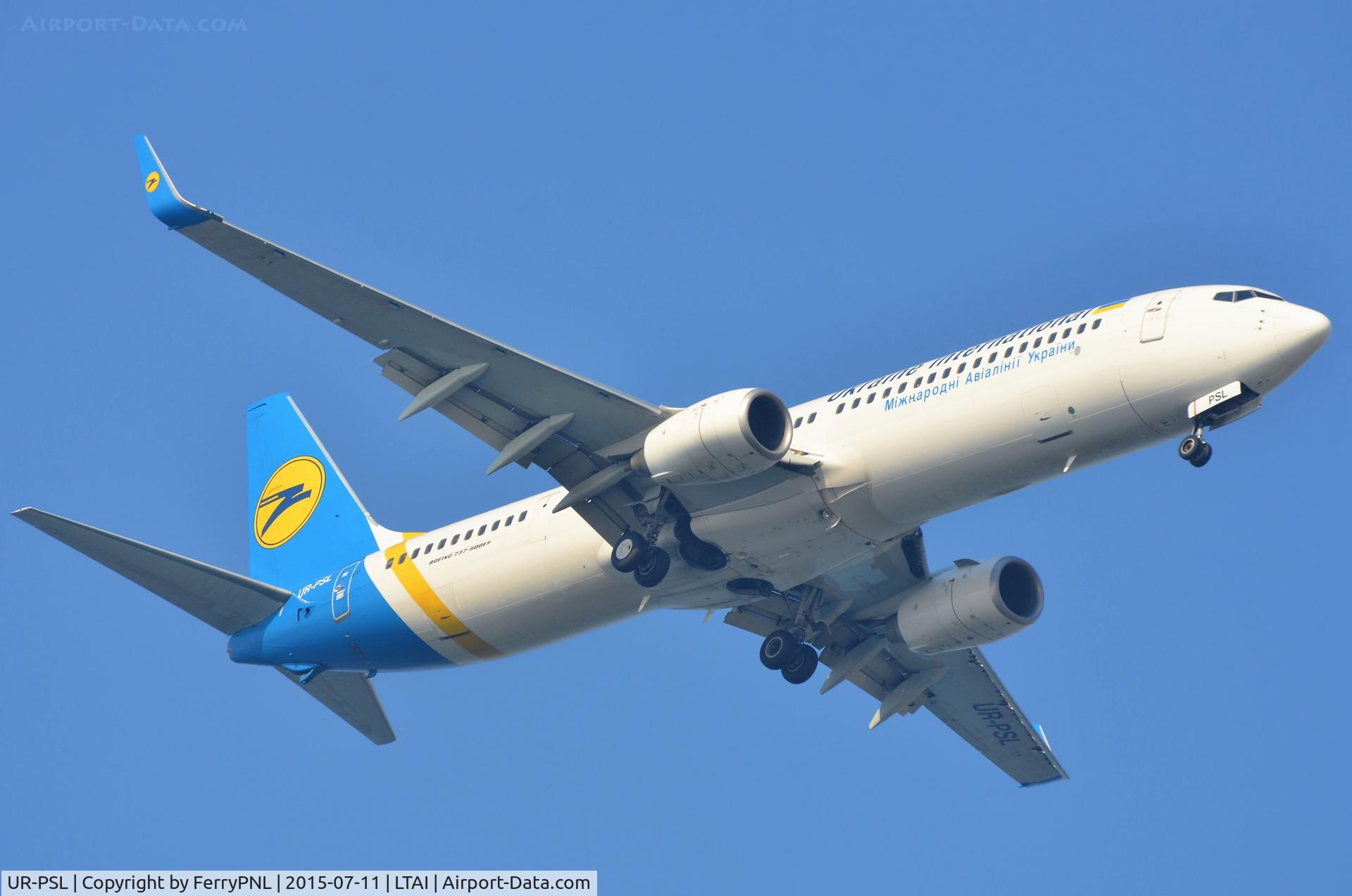 UR-PSL, 2009 Boeing 737-94X/ER C/N 36087, Arrival of Ukraine B739