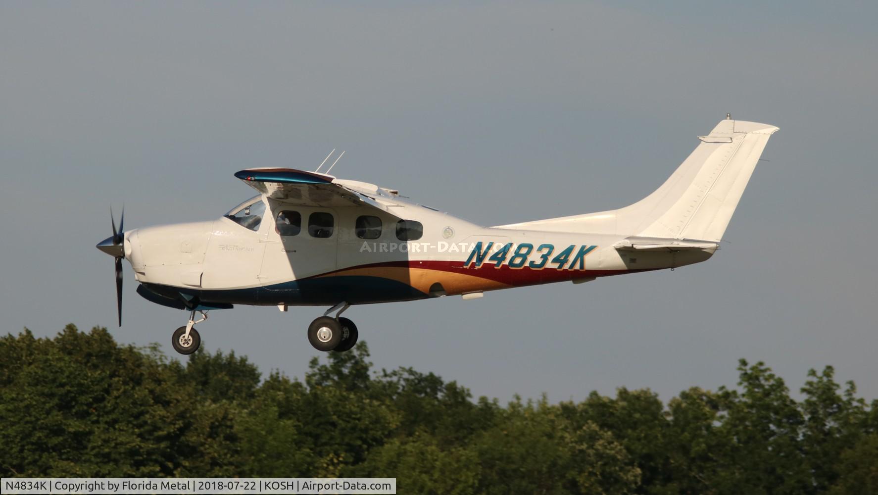 N4834K, 1979 Cessna P210N Pressurised Centurion C/N P21000340, EAA OSH 2018