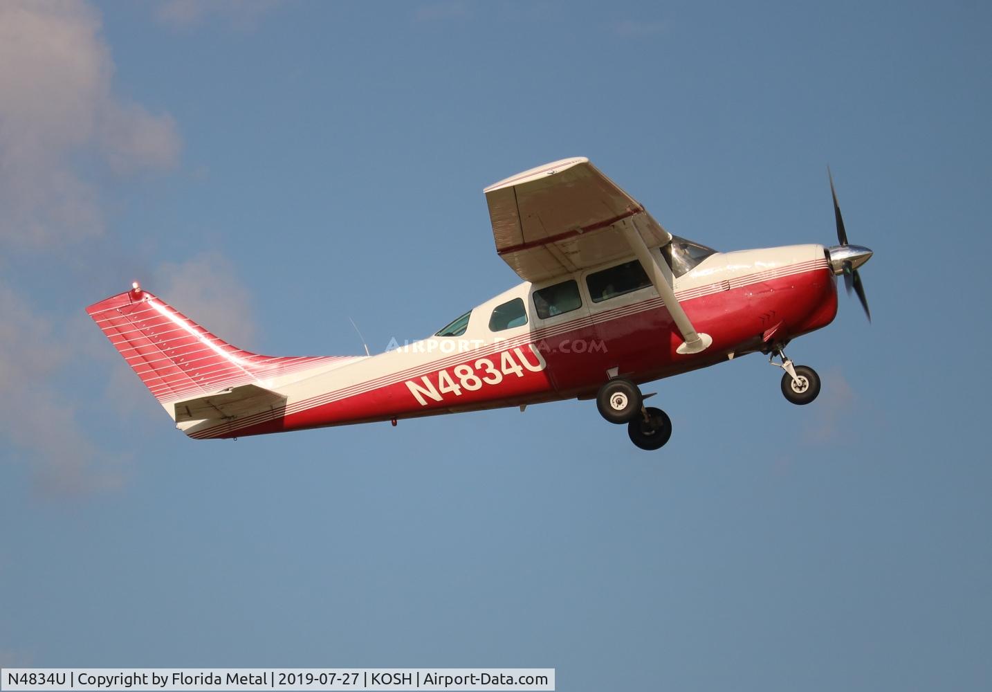 N4834U, 1963 Cessna 210-5A(205A) C/N 205-0534, EAA OSH 2019