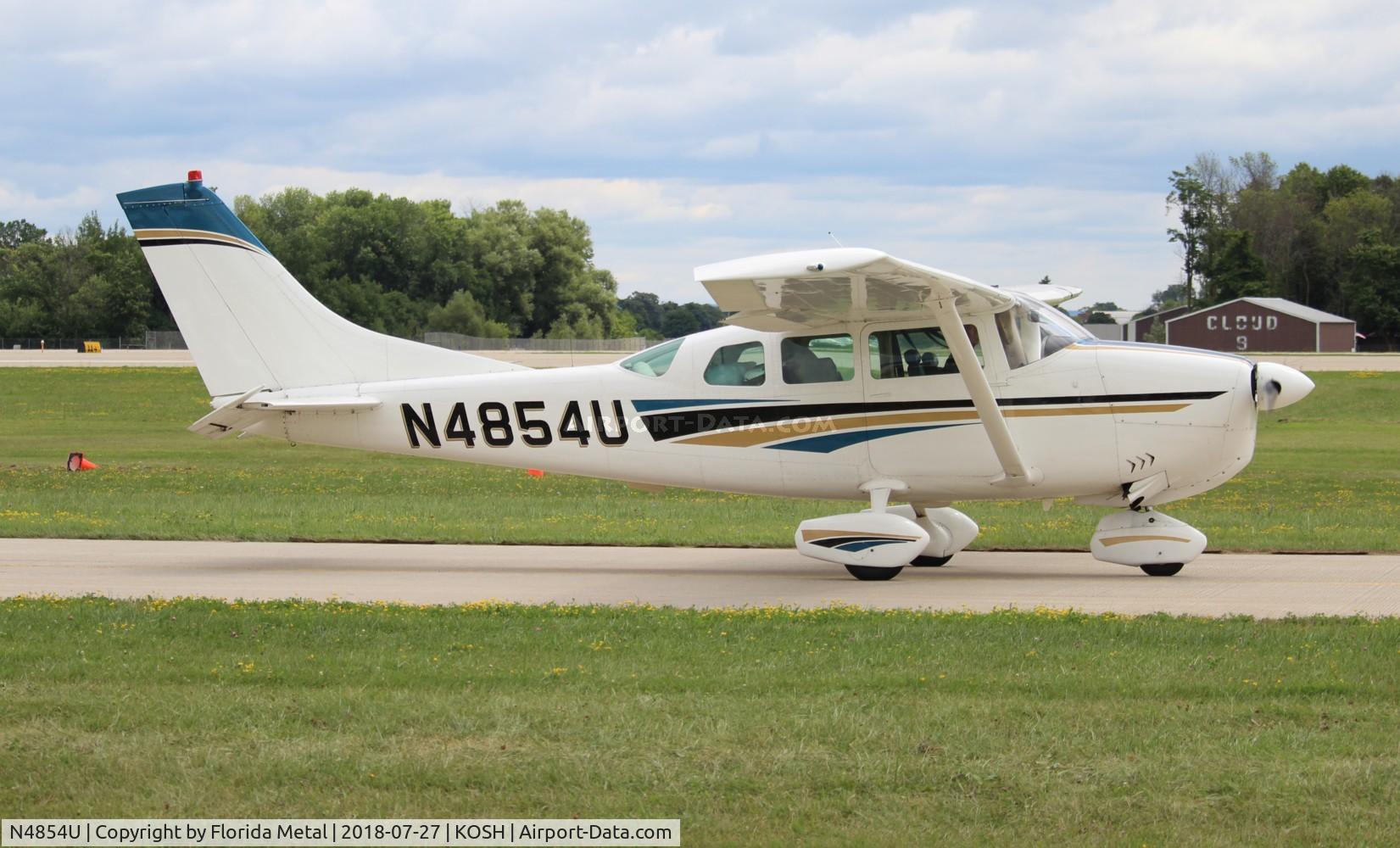 N4854U, 1964 Cessna 210-5A (205A) C/N 205-0554, EAA OSH 2018