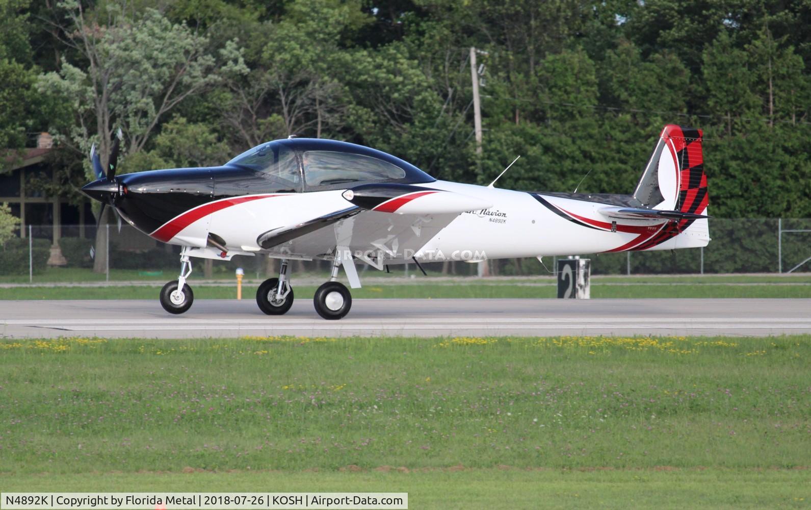 N4892K, 1949 Ryan Navion A C/N NAV-4-1892, EAA OSH 2018