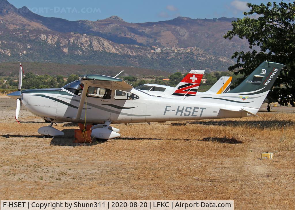 F-HSET, Cessna 182T Skylane C/N 18282057, Parked at the General Aviation area...