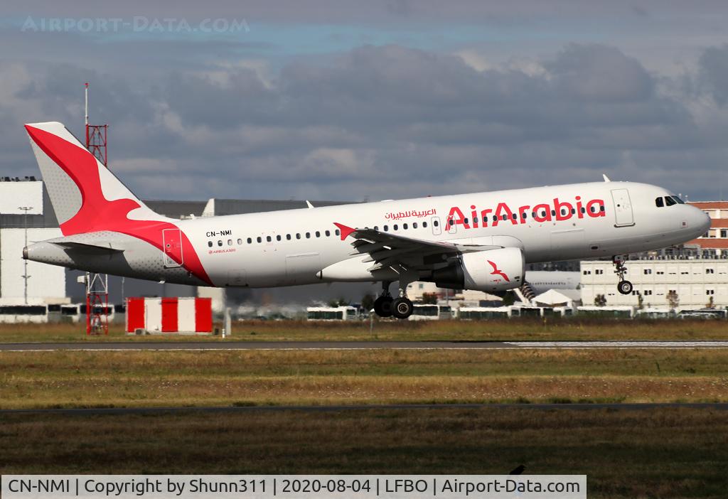 CN-NMI, 2012 Airbus A320-214 C/N 5206, Landing rwy 32R in new c/s