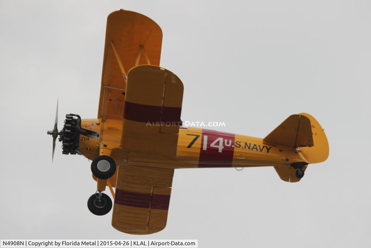 N4908N, 1940 Boeing A75L3 C/N 75-1191, SNF LAL 2015