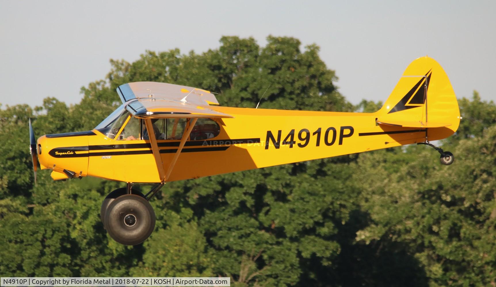 N4910P, 1962 Piper PA-18-150 Super Cub C/N 18-7832, EAA OSH 2018