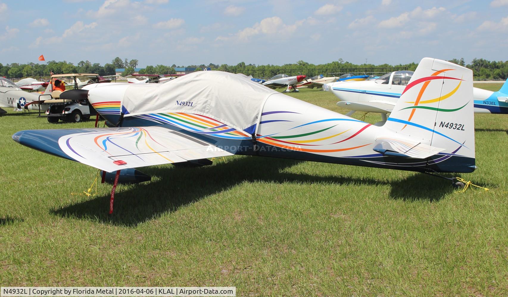 N4932L, 2013 Vans RV-7 C/N 70383, SNF LAL 2016