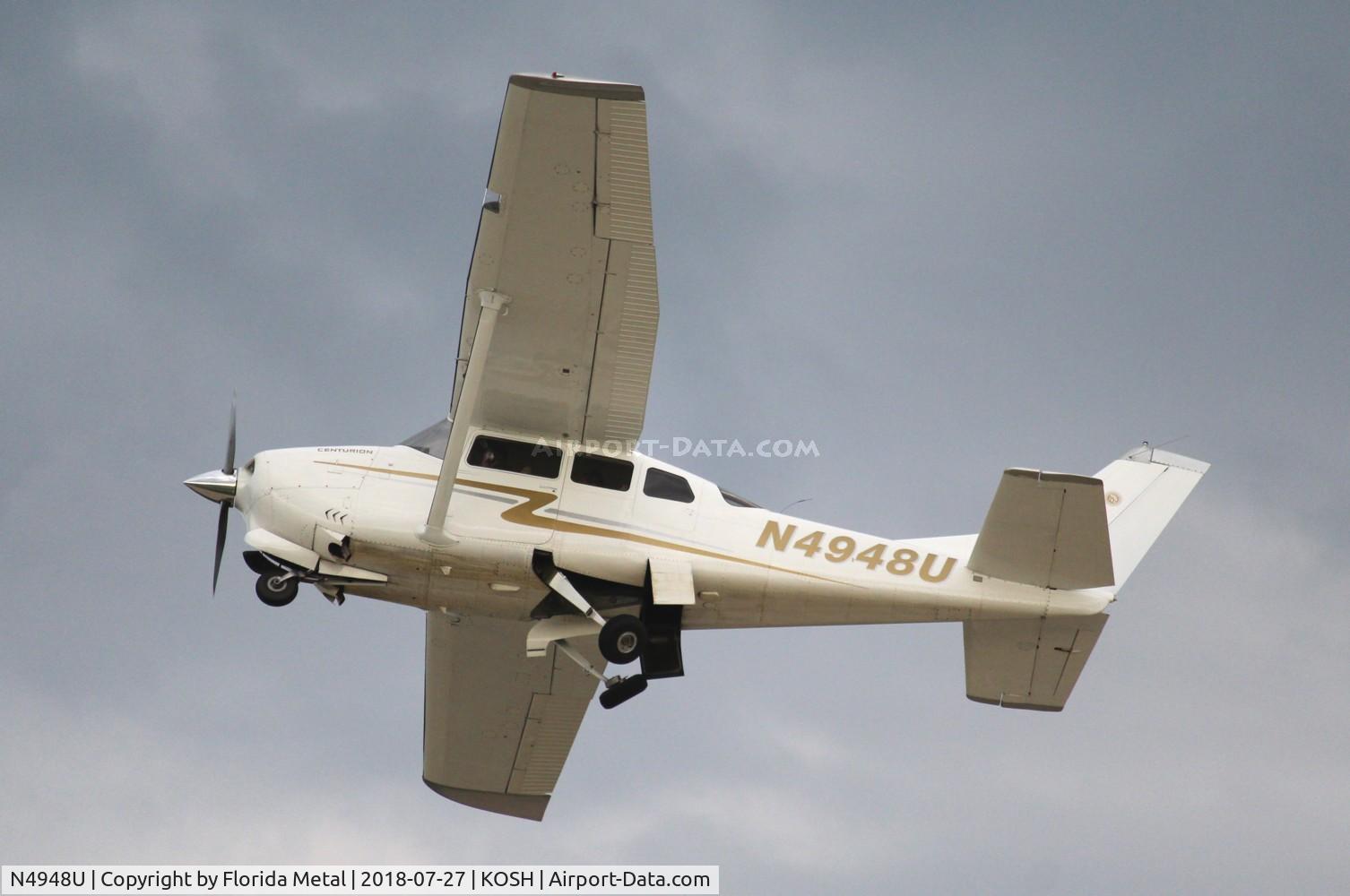 N4948U, 1965 Cessna 210E Centurion C/N 21058648, EAA OSH 2018