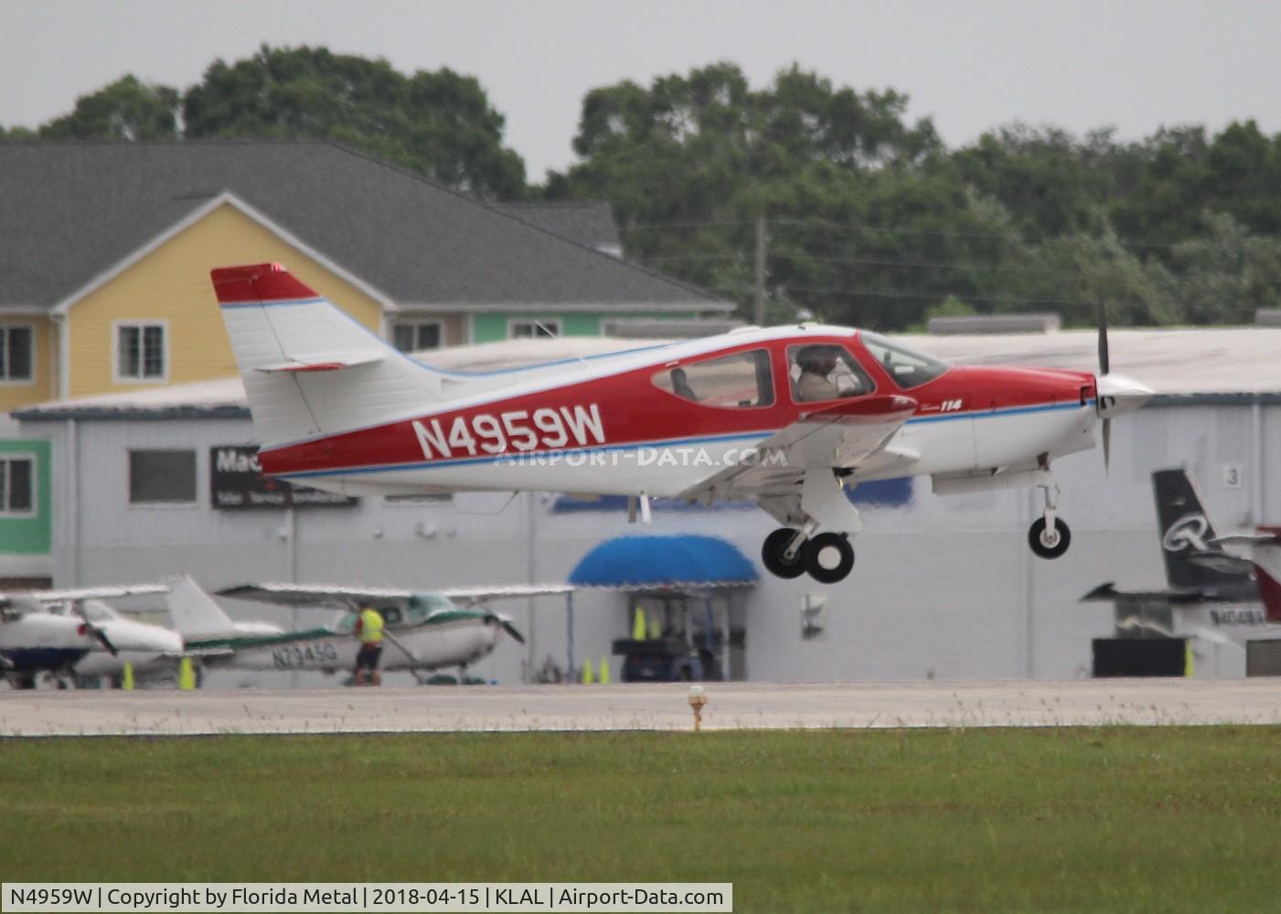 N4959W, 1977 Rockwell International 114 Commander C/N 14279, SNF LAL 2018