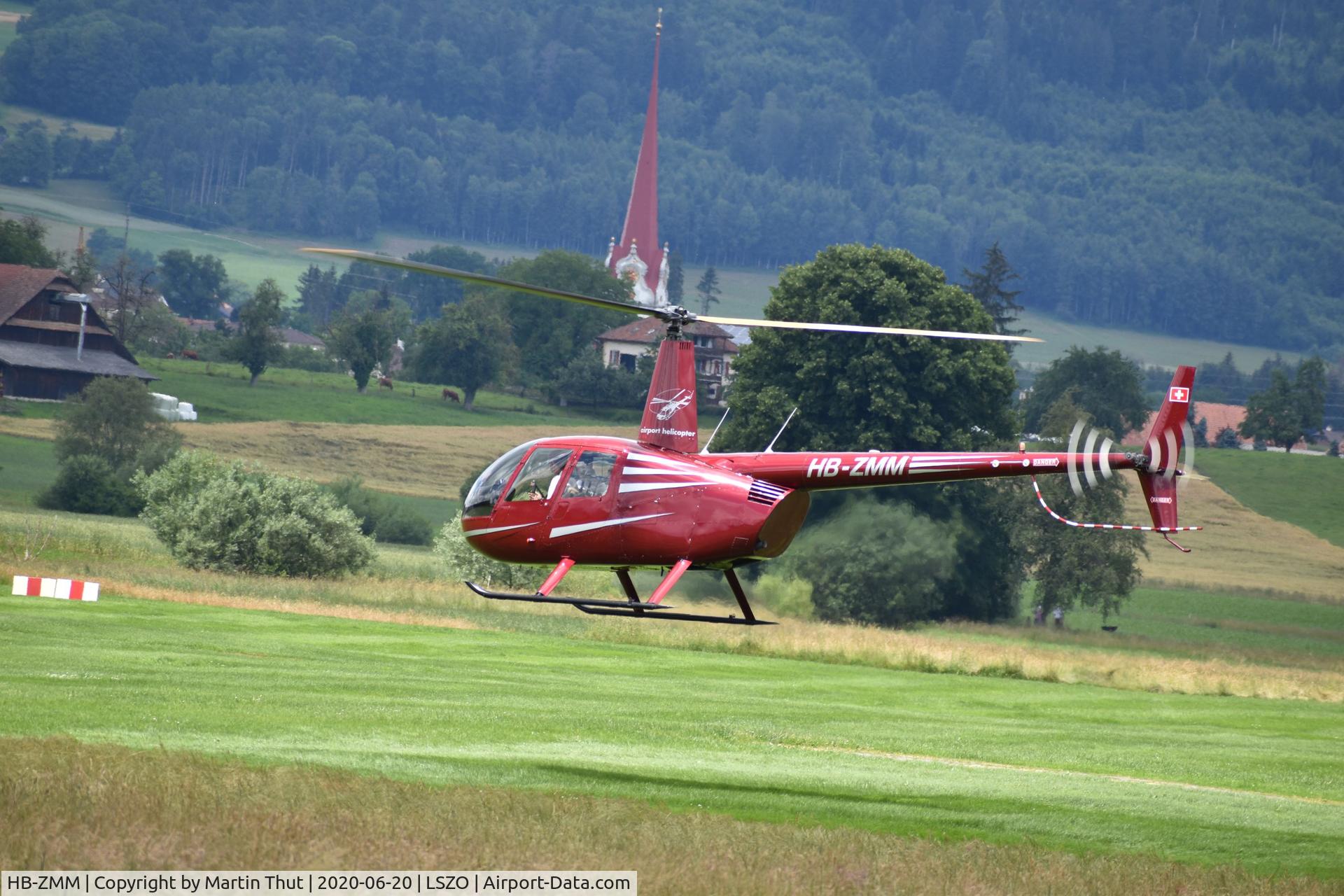 HB-ZMM, 2005 Robinson R44  Raven II C/N 10859, Flight of HB-ZMM