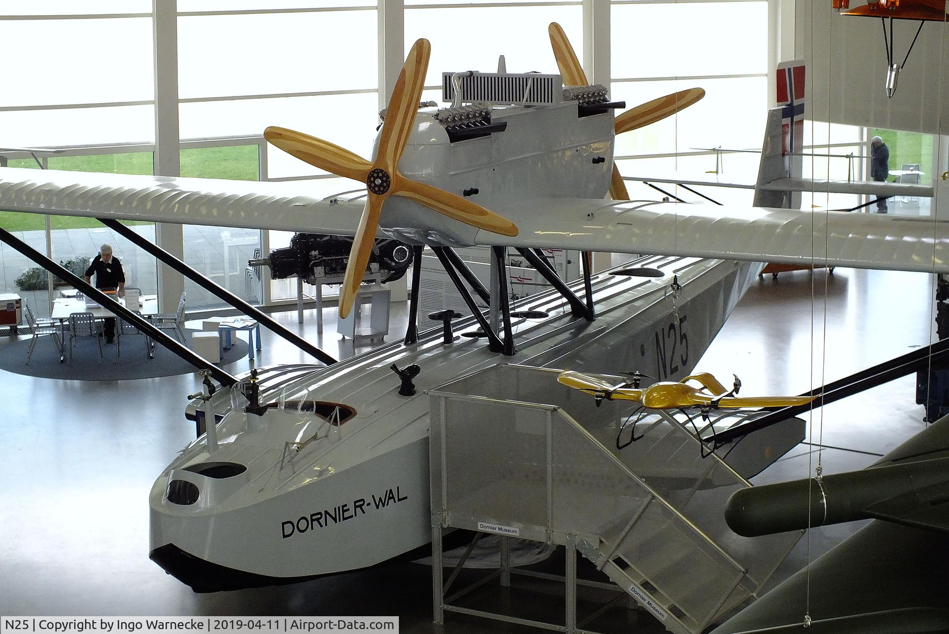 N25, 2012 Dornier / CMASA Do J Wal replica C/N none, Dornier / CMASA Do J Wal replica at the Dornier Mus, Friedrichshafen