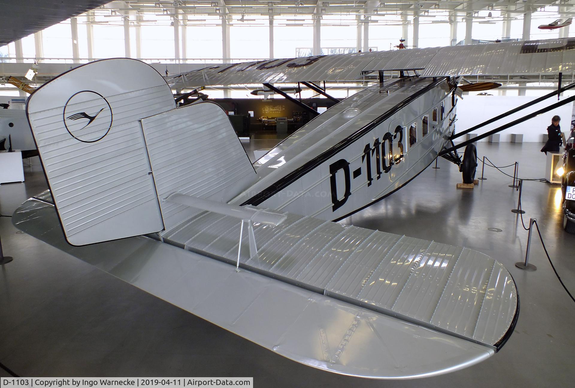 D-1103, Dornier Do B Merkur Replica C/N 88, Dornier Do B Merkur (static replica) at the Dornier Mus, Friedrichshafen