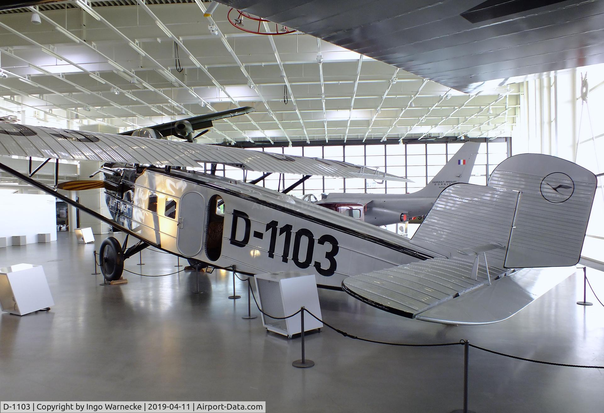 D-1103, Dornier Do B Merkur Replica C/N 88, Dornier Do B Merkur (static replica) at the Dornier Mus, Friedrichshafen