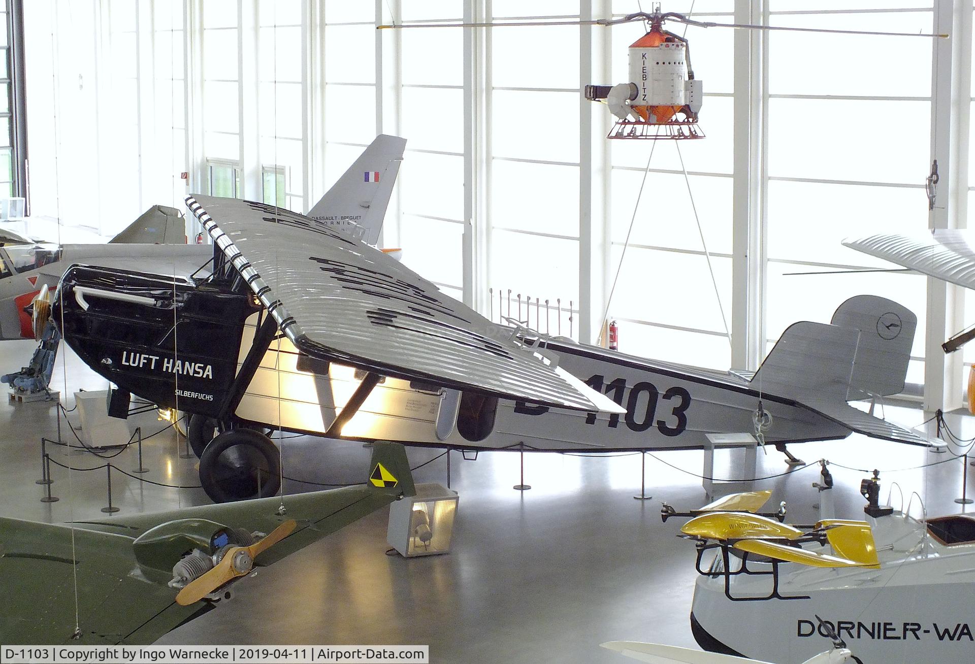 D-1103, Dornier Do B Merkur Replica C/N 88, Dornier Do B Merkur (static replica) at the Dornier Mus, Friedrichshafen