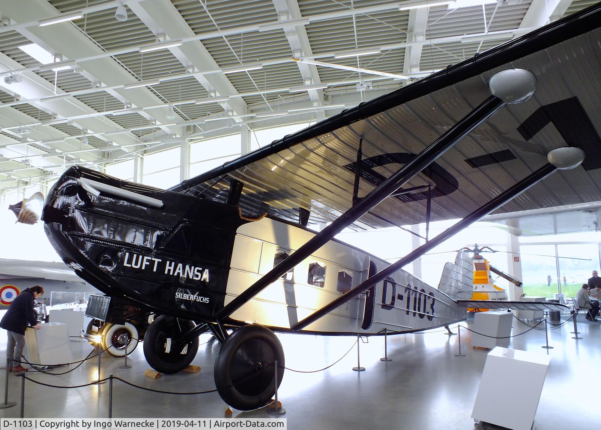 D-1103, Dornier Do B Merkur Replica C/N 88, Dornier Do B Merkur (static replica) at the Dornier Mus, Friedrichshafen