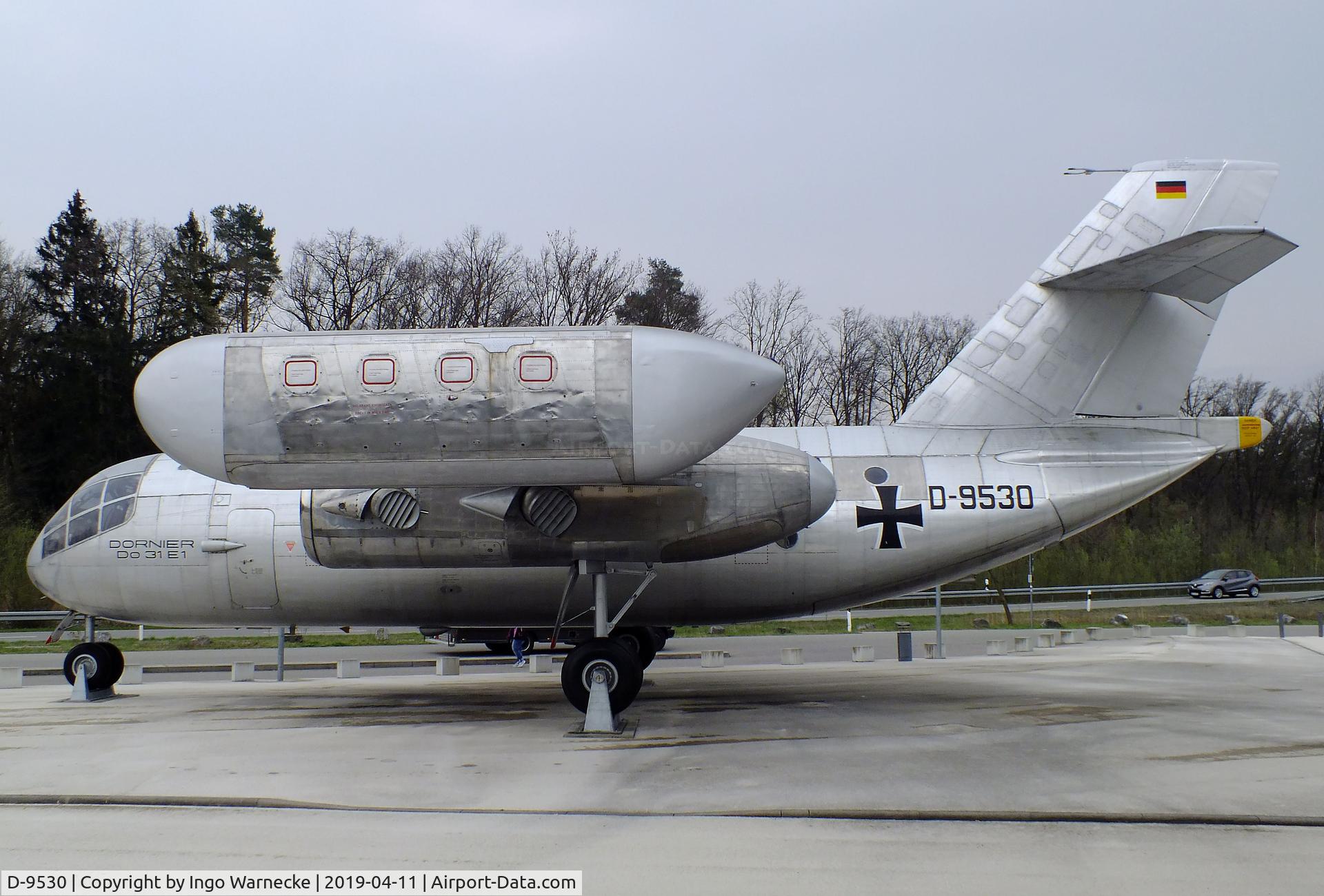 D-9530, 1967 Dornier Do-31 C/N E1, Dornier Do 31 at the Dornier Mus, Friedrichshafen