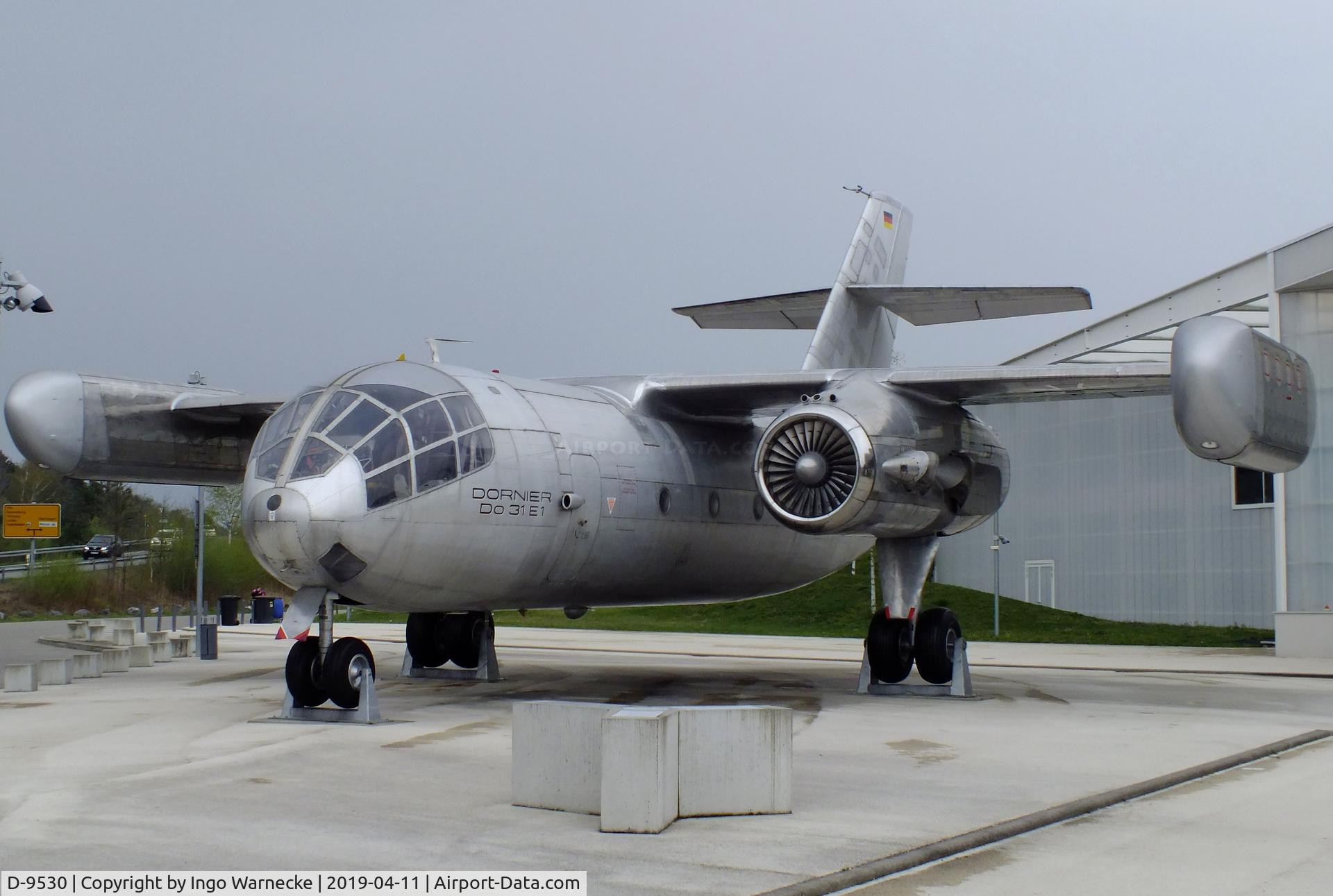 D-9530, 1967 Dornier Do-31 C/N E1, Dornier Do 31 at the Dornier Mus, Friedrichshafen