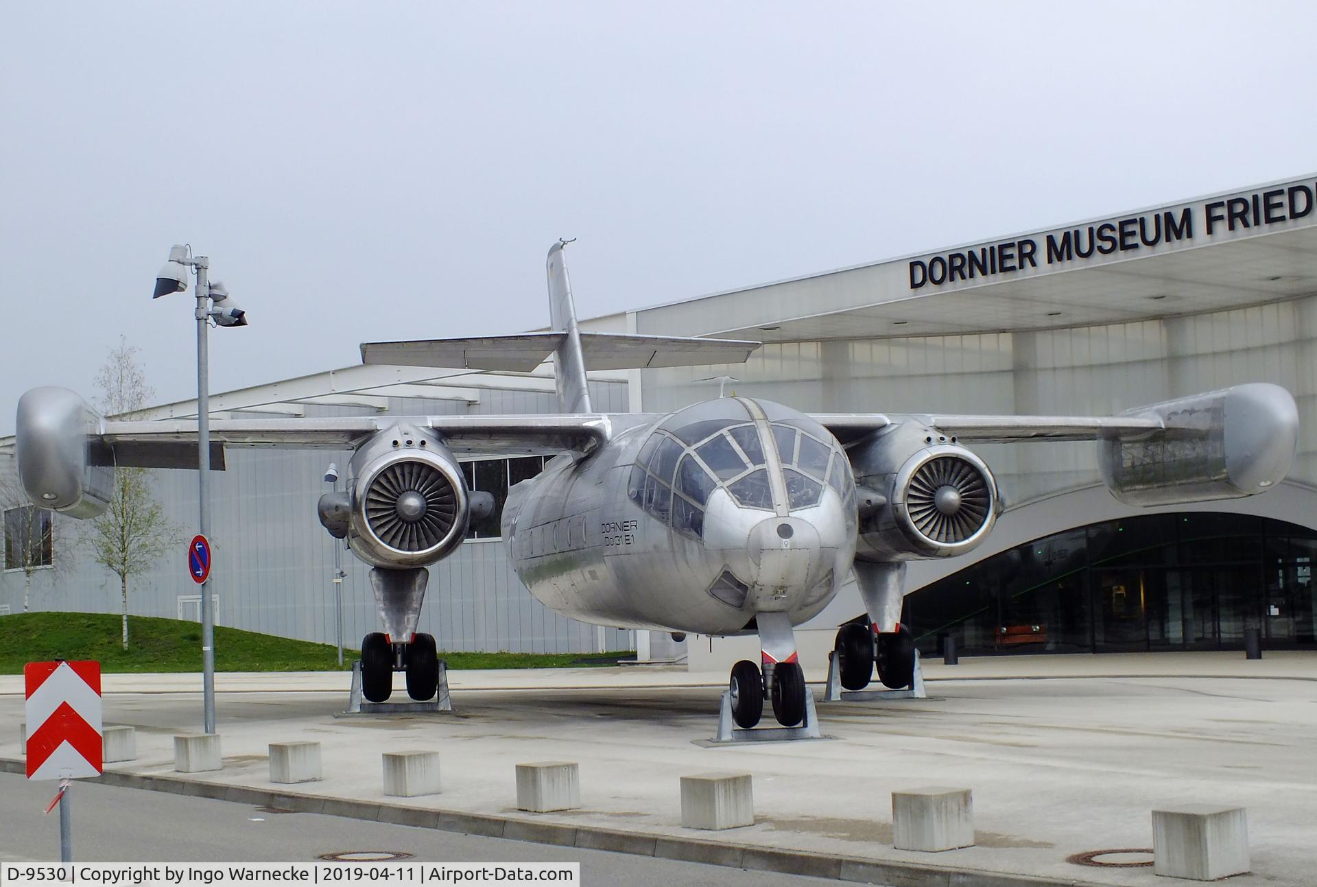 D-9530, 1967 Dornier Do-31 C/N E1, Dornier Do 31 at the Dornier Mus, Friedrichshafen