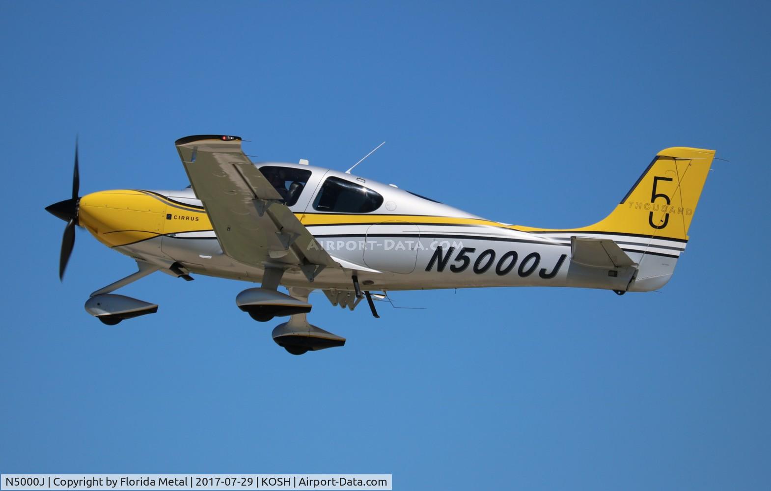 N5000J, Cirrus SR22T C/N 0192, EAA OSH 2017