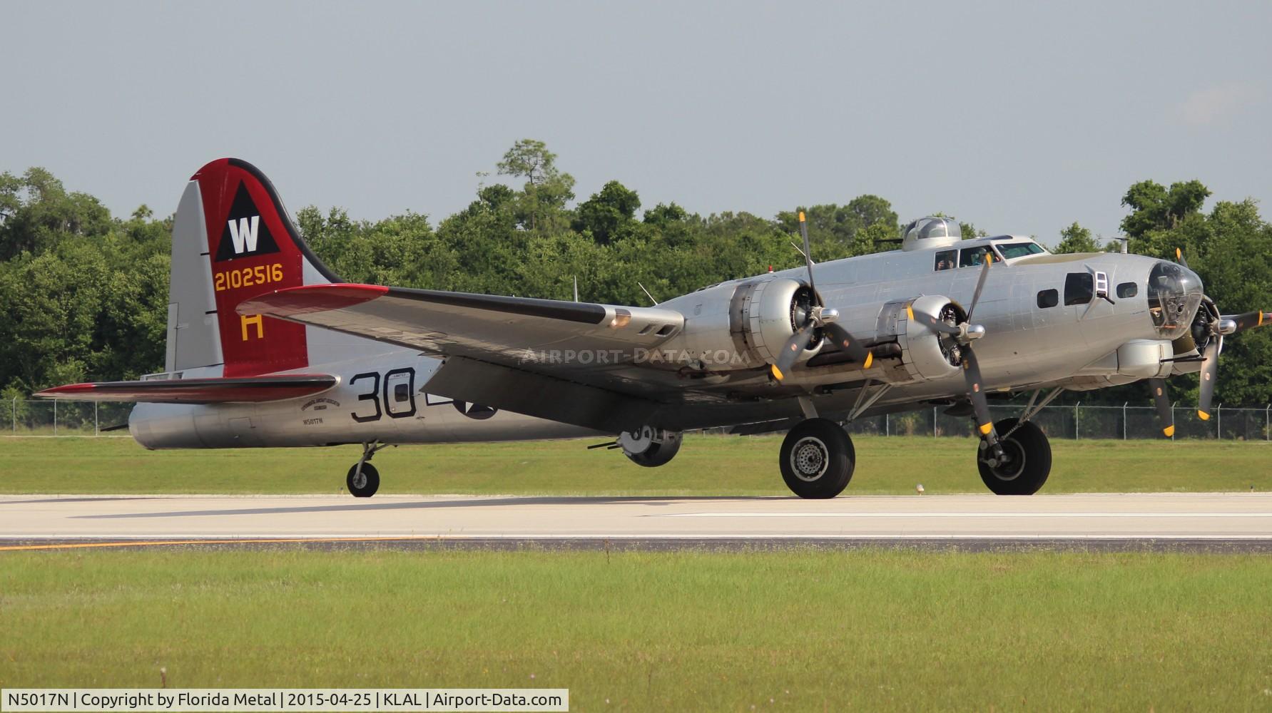 N5017N, 1944 Lockheed/Vega (Boeing) B-17G-105-VE Flying Fortress C/N 8649, SNF LAL 2015