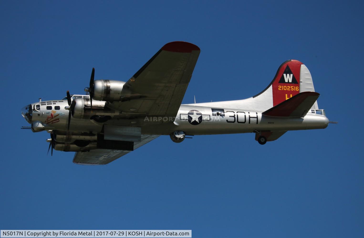 N5017N, 1944 Lockheed/Vega (Boeing) B-17G-105-VE Flying Fortress C/N 8649, EAA OSH 2017