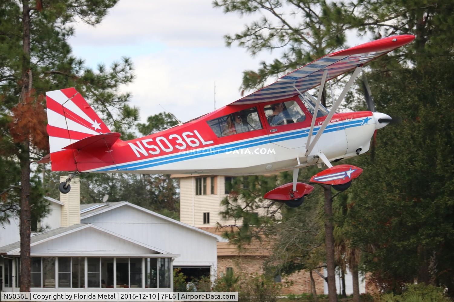 N5036L, Bellanca 8KCAB Decathlon C/N 475-79, Spruce Creek 2016