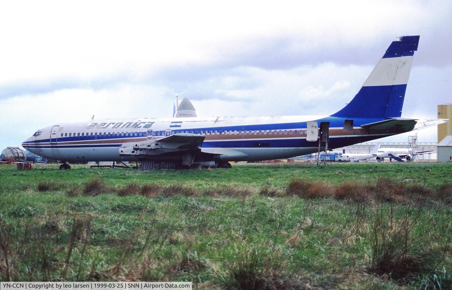 YN-CCN, 1960 Boeing 707-123B C/N 18054, Shannon 25.3.1999