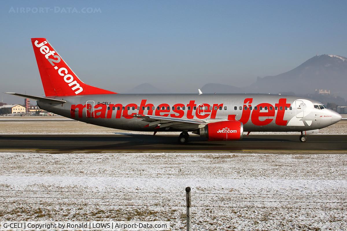 G-CELI, 1986 Boeing 737-330 C/N 23526, at salzburg