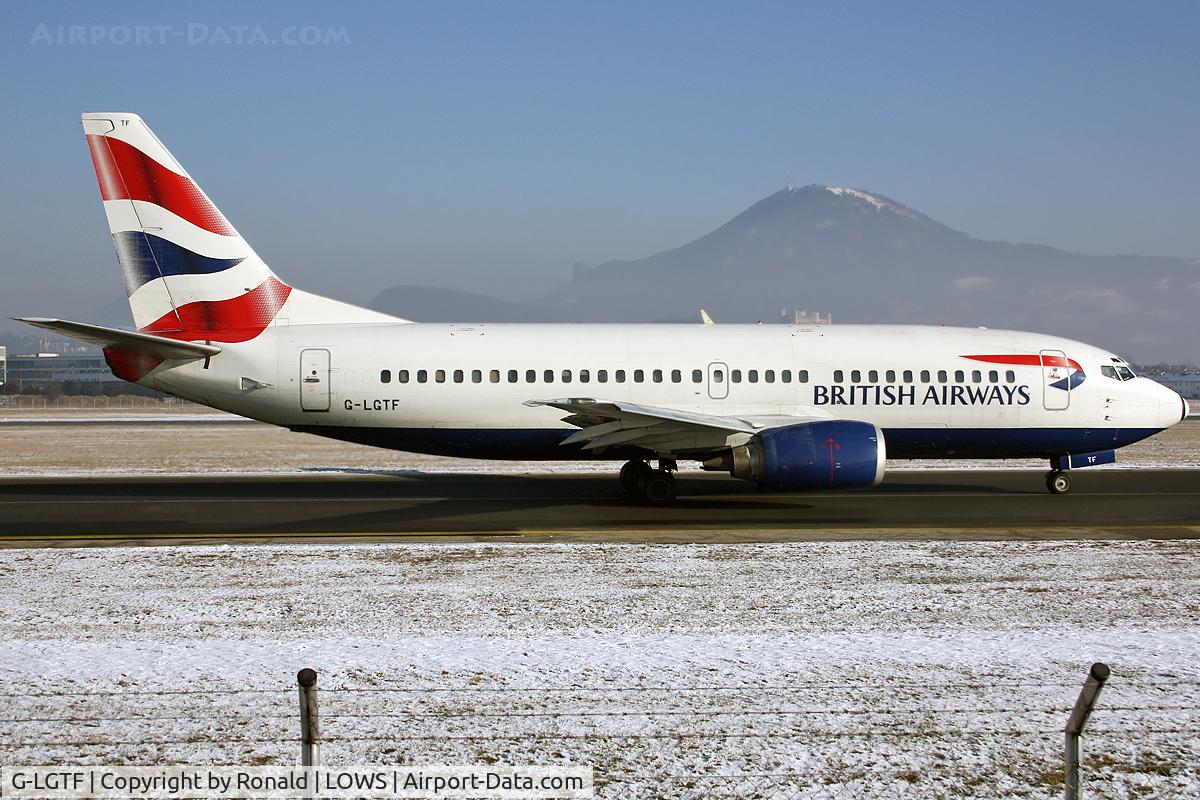 G-LGTF, 1990 Boeing 737-382 C/N 24450, at salzburg