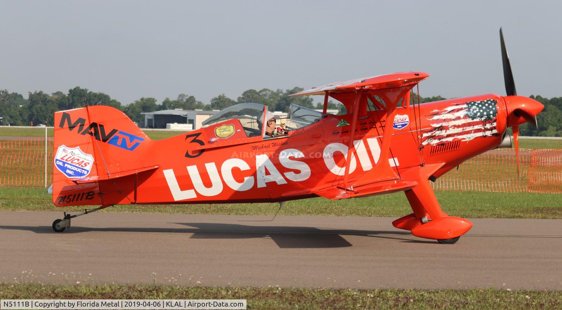 N5111B, 1998 Pitts S-1-11B Super Stinker C/N 4003, SNF LAL 2019
