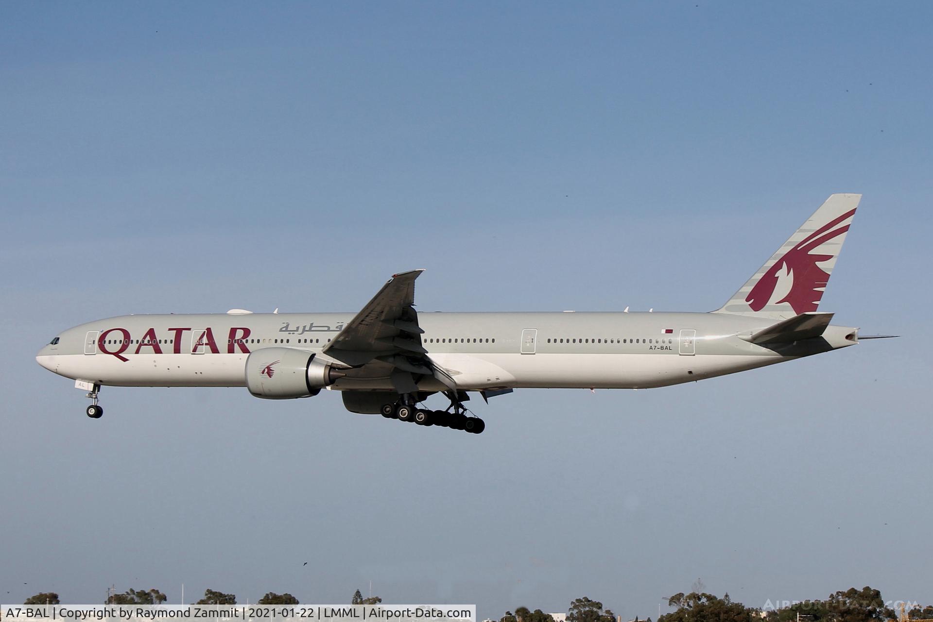 A7-BAL, 2010 Boeing 777-3DZ/ER C/N 38244, B777 A7-BAL Qatar Airways