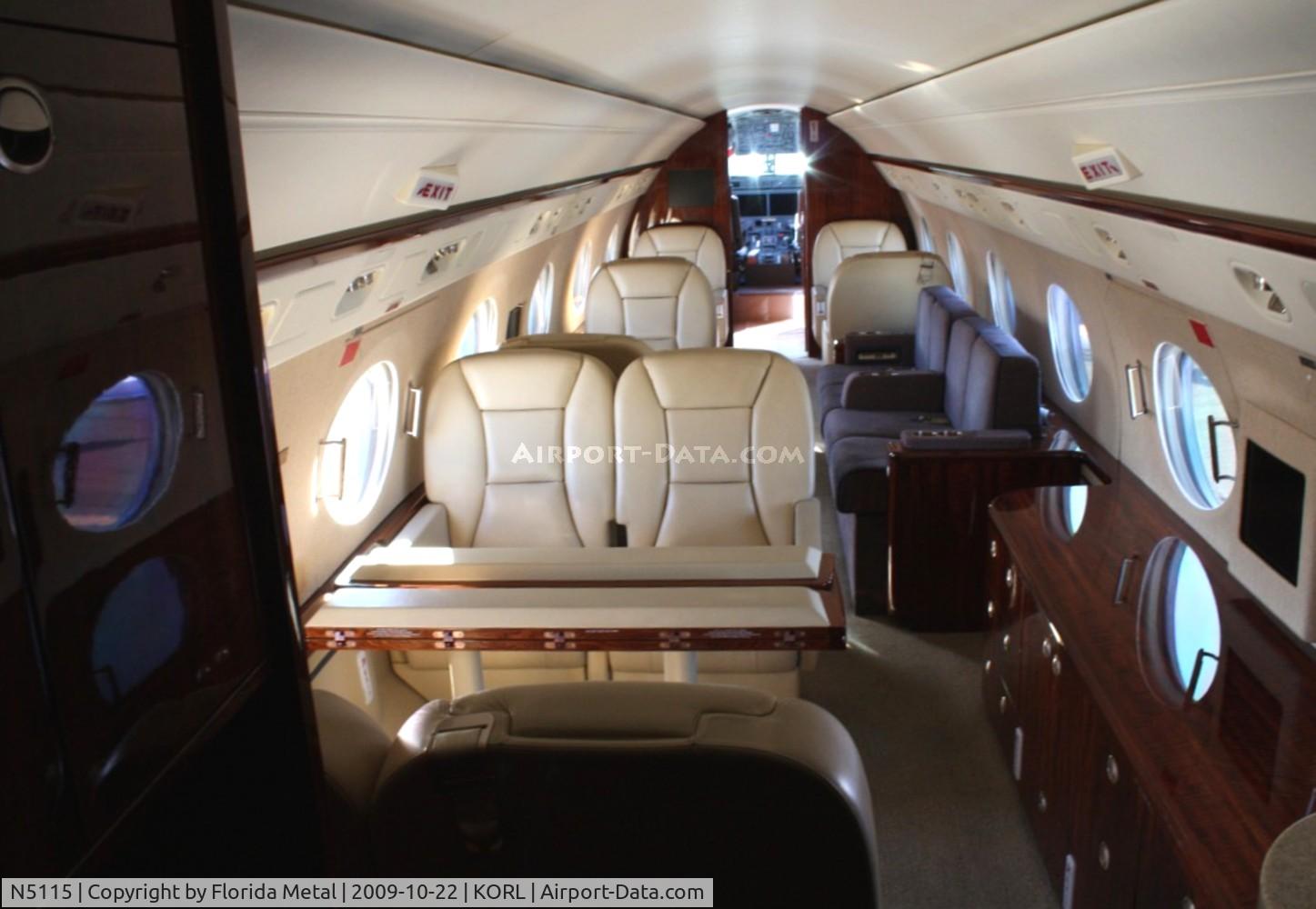 N5115, 2005 Gulfstream Aerospace G-IV (G350) C/N 4019, NBAA ORL 2009