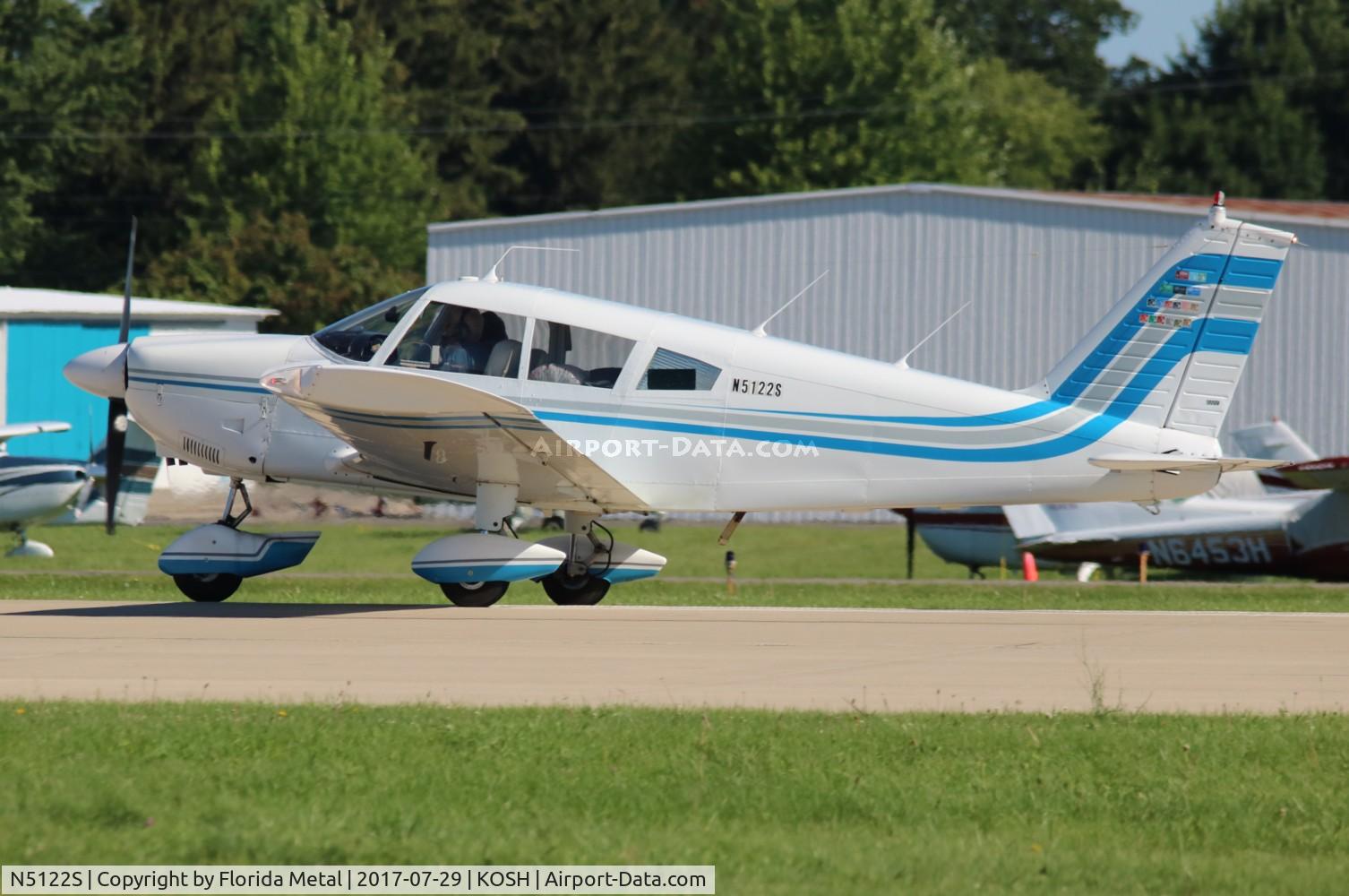 N5122S, 1971 Piper PA-28-180 Cherokee C/N 28-7105172, EAA OSH 2017
