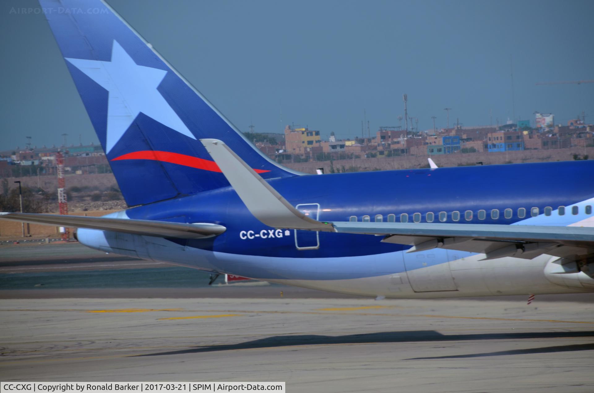 CC-CXG, 2008 Boeing 767-316/ER C/N 36712, Taxi Lima