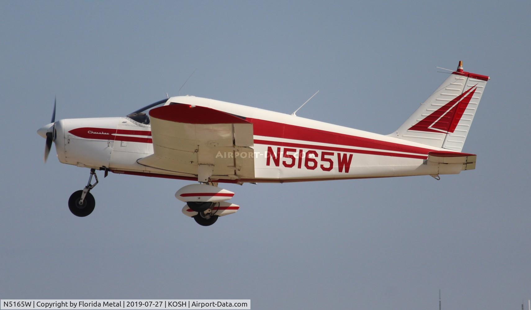 N5165W, 1961 Piper PA-28-150 Cherokee C/N 28-196, EAA OSH 2019