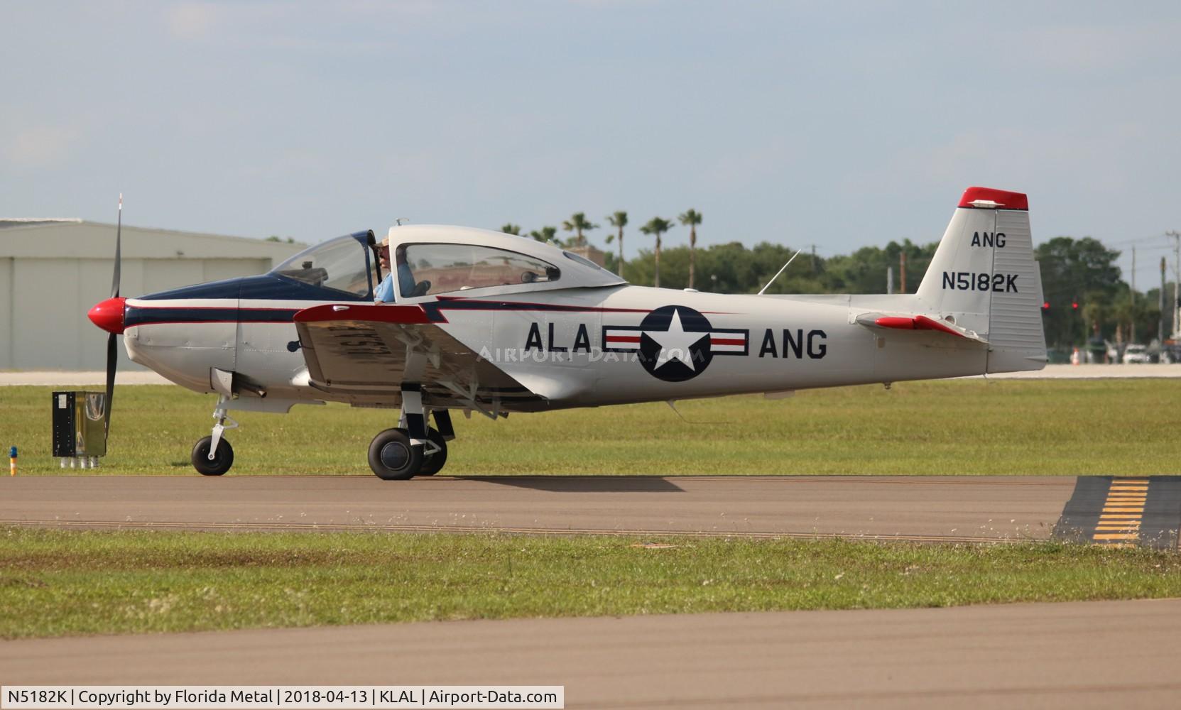N5182K, 1950 Ryan Navion A C/N NAV-4-2082, SNF LAL 2018