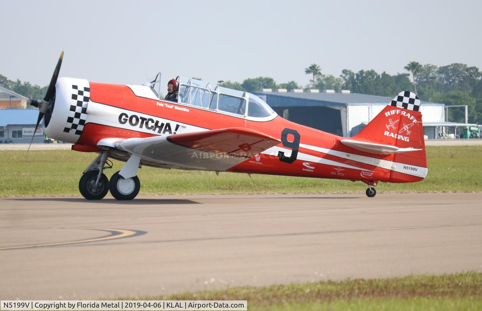 N5199V, 1960 North American SNJ-5 Texan C/N 43875, SNF LAL 2019