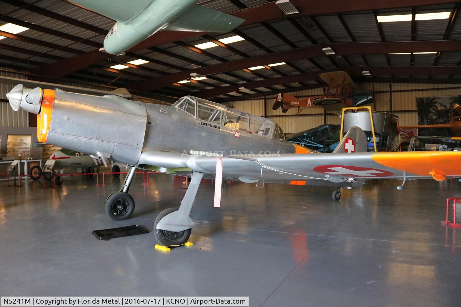 N5241M, 1950 Pilatus P2-06 C/N 62, Planes of Fame 2016