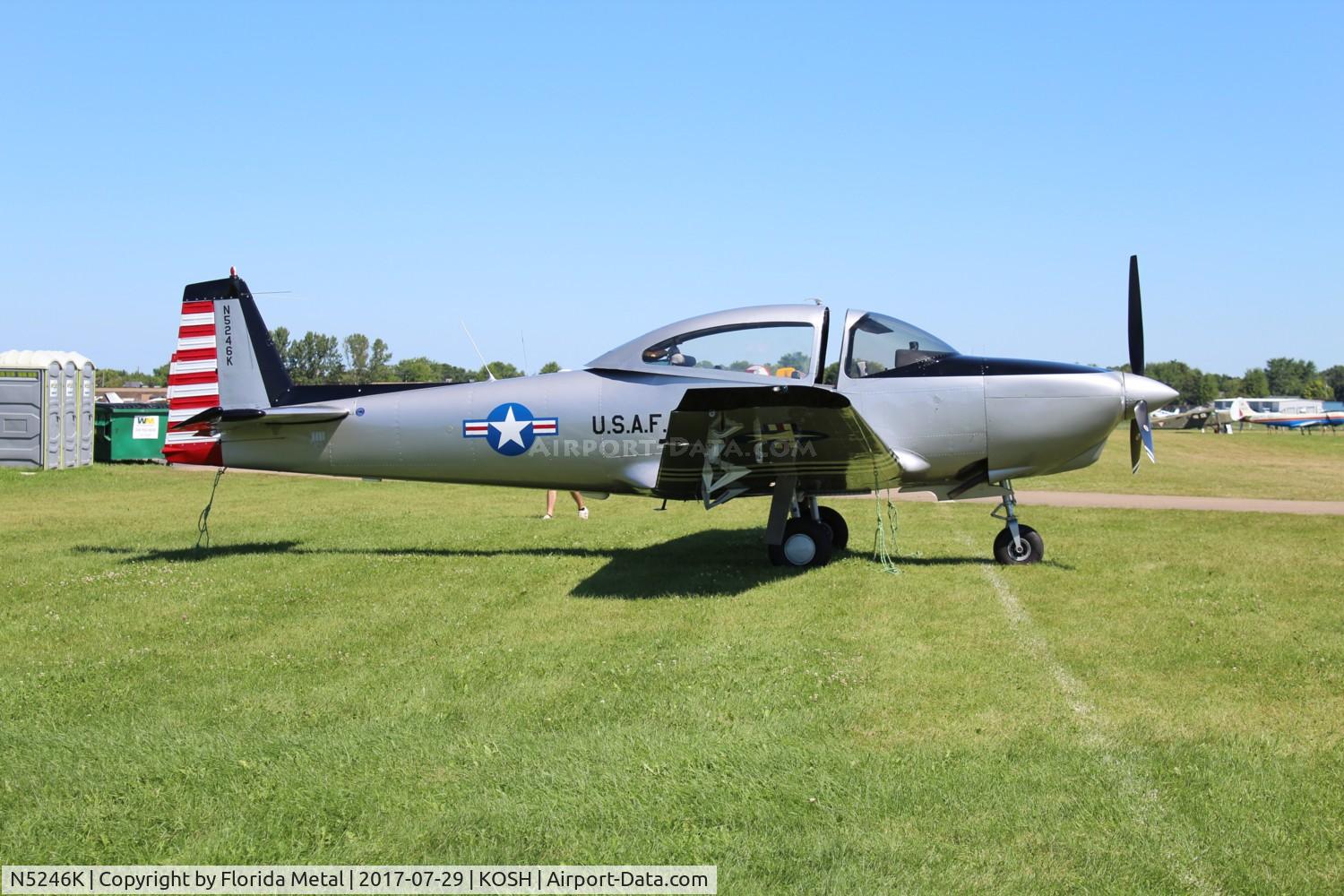 N5246K, 1950 Ryan Navion B C/N NAV-4-2146B, EAA OSH 2017