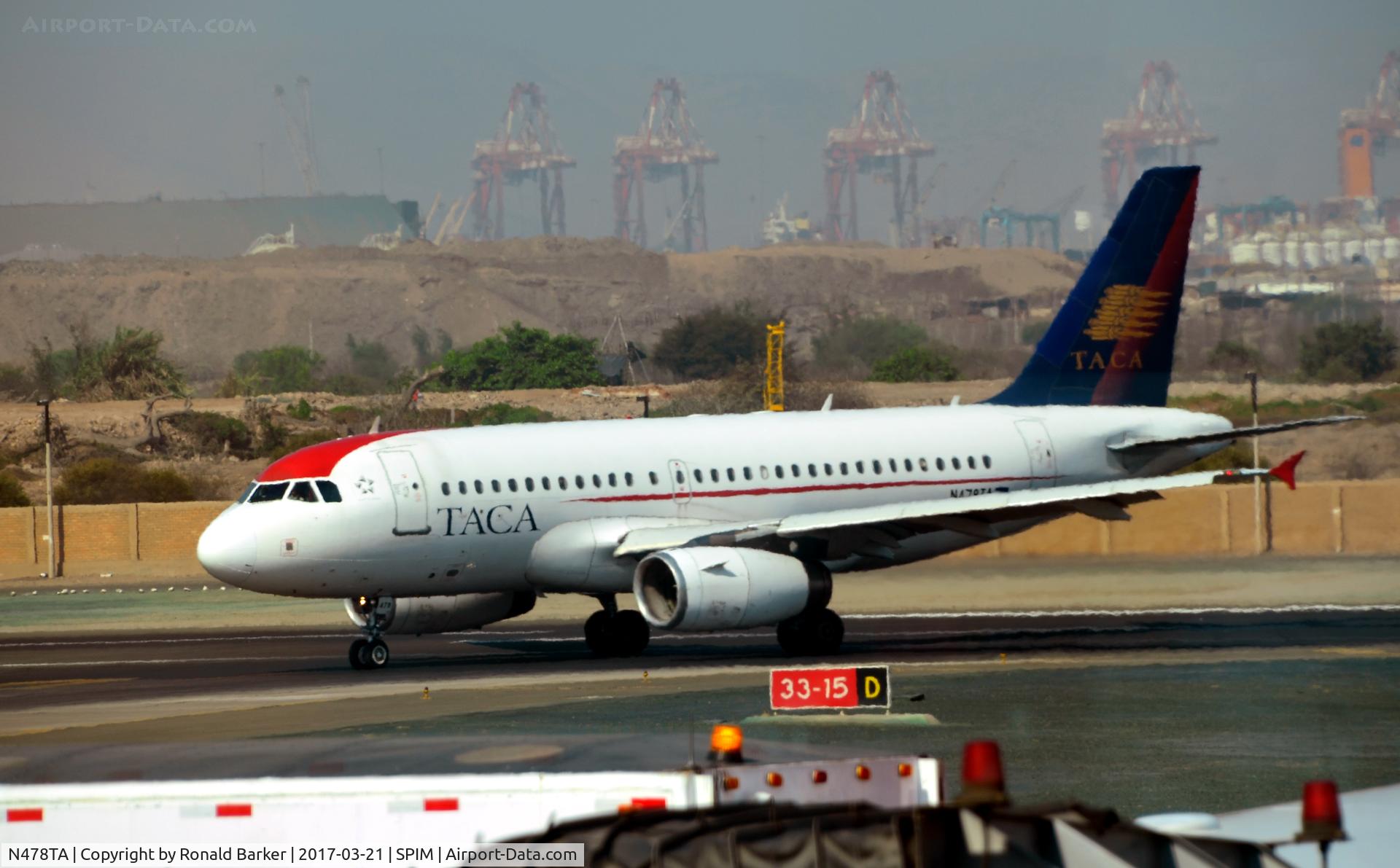 N478TA, 2004 Airbus A319-132 C/N 2339, Taxi Lima