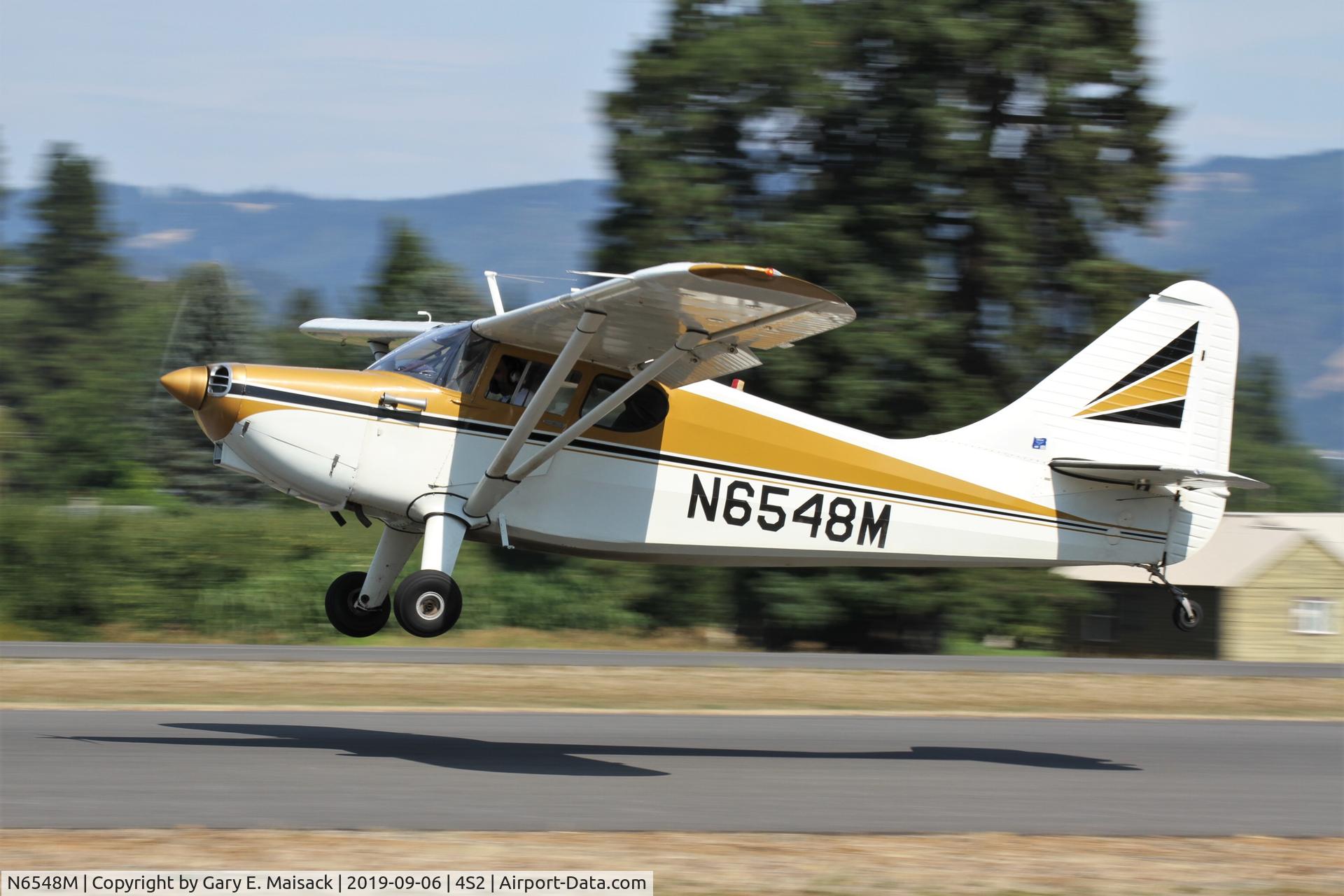 N6548M, 1948 Stinson 108-3 Voyager C/N 108-4548, Hood River, OR Fly-In