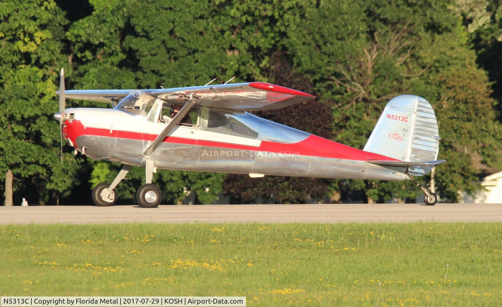 N5313C, 1950 Cessna 140A C/N 15433, EAA OSH 2017