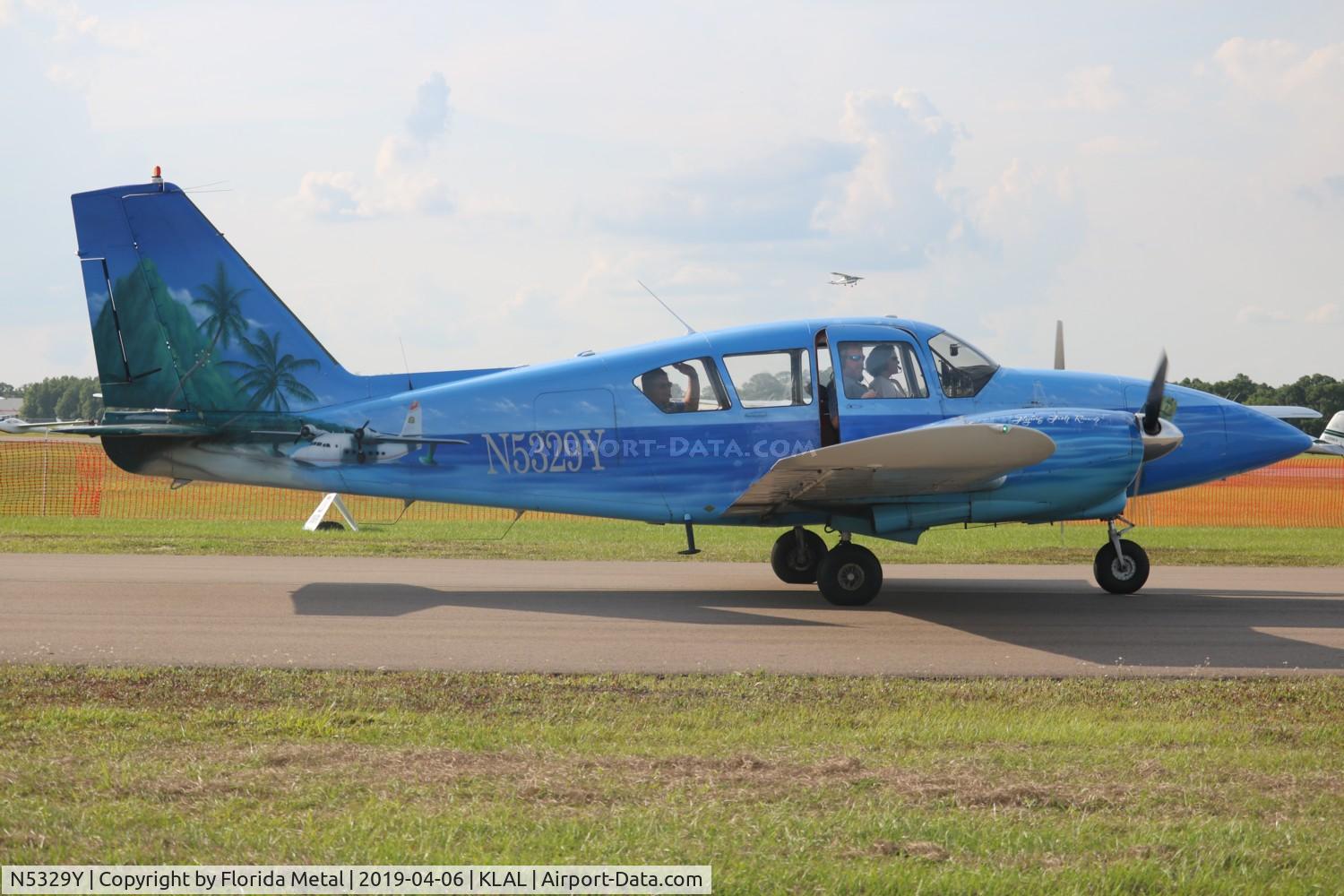 N5329Y, 1963 Piper PA-23-250 Aztec C/N 27-2406, SNF LAL 2019
