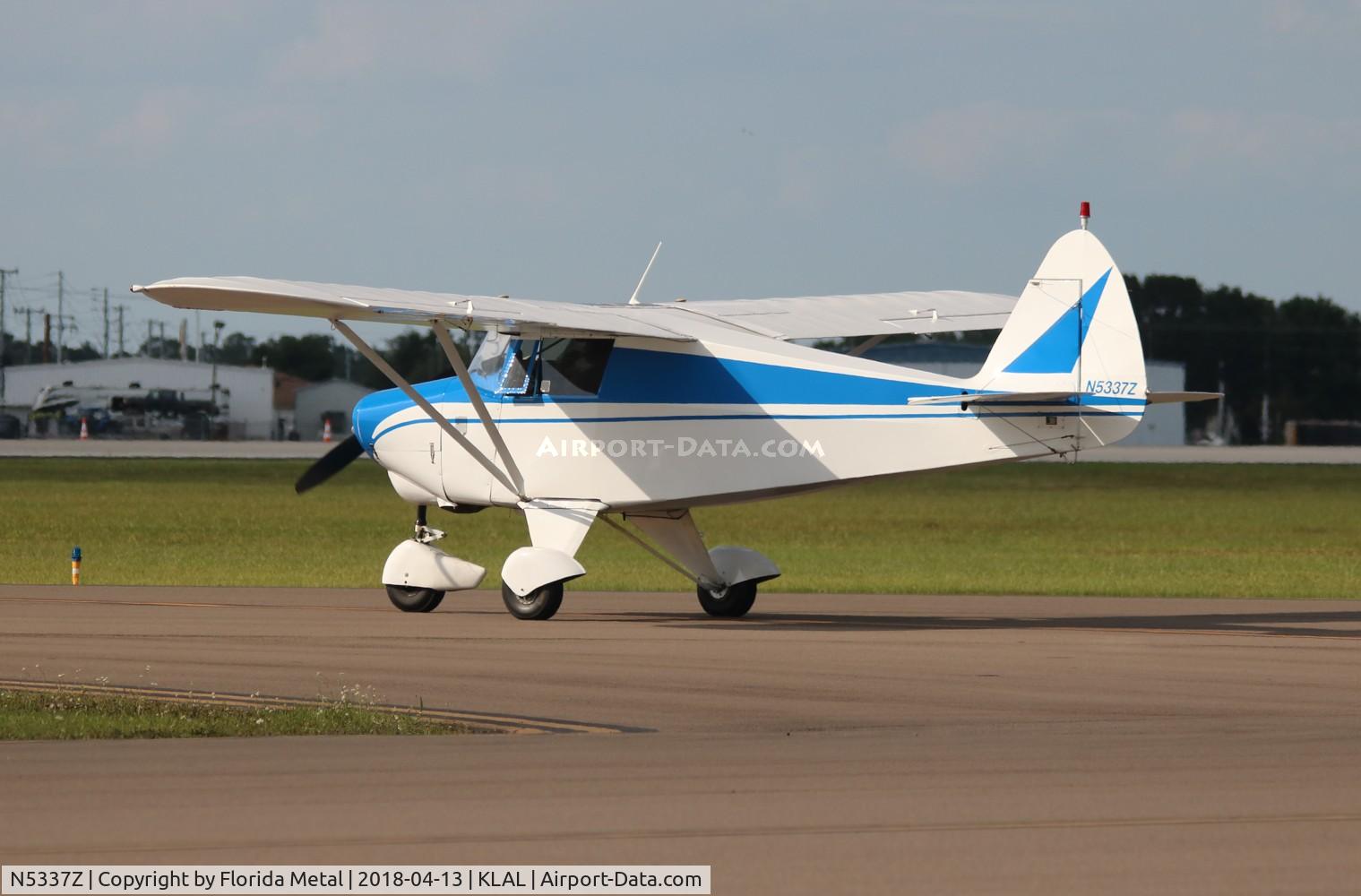 N5337Z, 1961 Piper PA-22-108 Colt C/N 22-9047, SNF LAL 2018